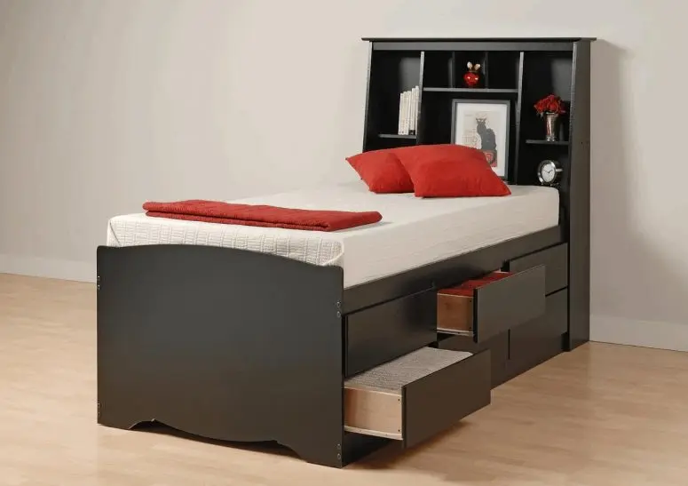 Latest Design Single Bed With Underbed Storage And Bookshelf Headboard Buy Latest Wooden Furniture Designs Single Bed Designs With Storage Single Bed With Underbed Storage And Headboard Product On Alibaba Com