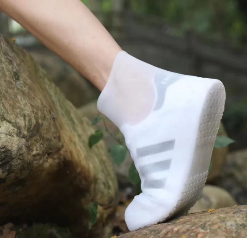 

Wholesale Reusable PVC Cycling Outdoor Shoe Raincoat Protective Plastic Waterproof Shoe cover, As picture