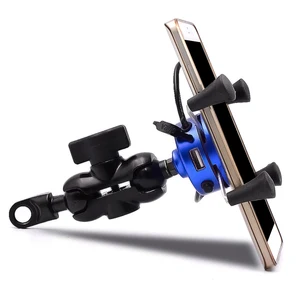 Motorbike Phone Mount USB Charger