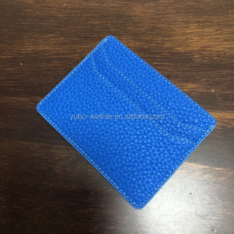High Quality Cowhide Leather Card Holder Genuine Leather Card Holders