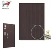 Ebony Wood Grain PVC Film Laminated Panel Color Steel Sheet Door Panel Decoration
