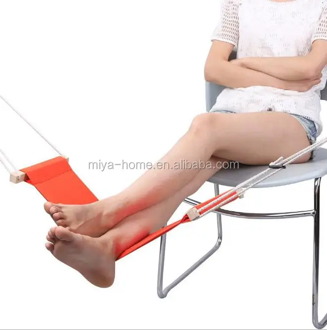 Portable Mini Outdoor Foot Rest Stand Desk Feet Hammock Office