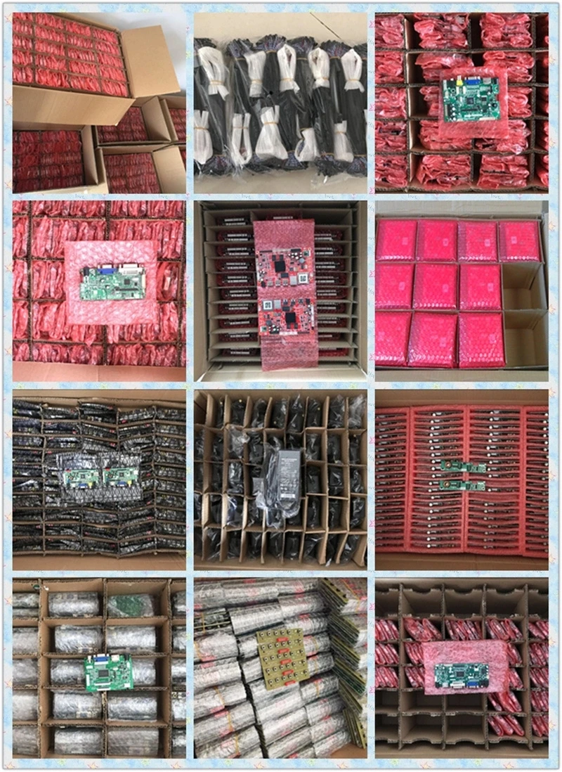 HDMI+ VGA+Audio of LCD controller board +21.5 inch IPS LCD panel with 1920*1080 +led driver board+LVDS cable+OSD keypad