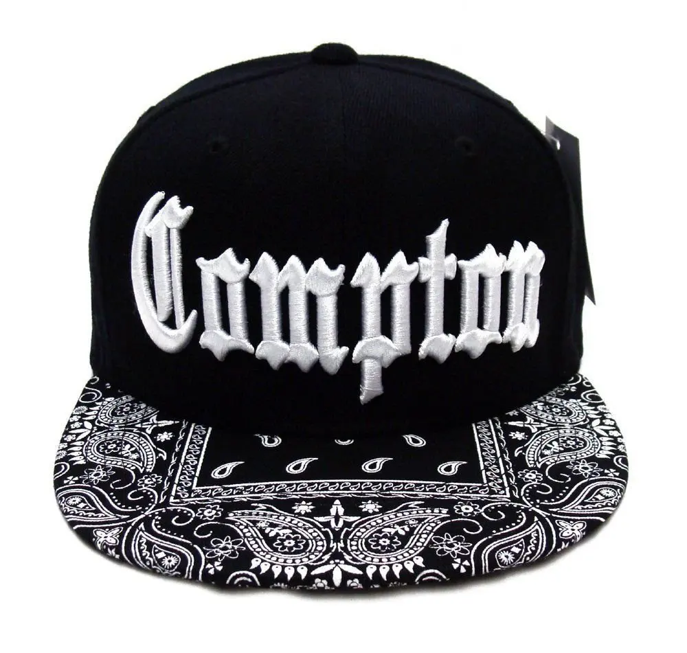 black compton hat