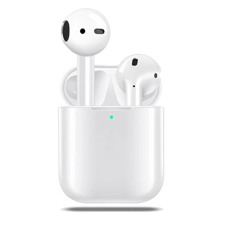 i300 TWS Wireless Earphone With Smart Optical Sensor Qi Wireless Charging Real Battery Display Earbuds for iPhone 1:1 Air 2