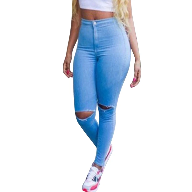 

Xiamen Stretch Skinny Trousers Bulk Wholesale Jeans Women