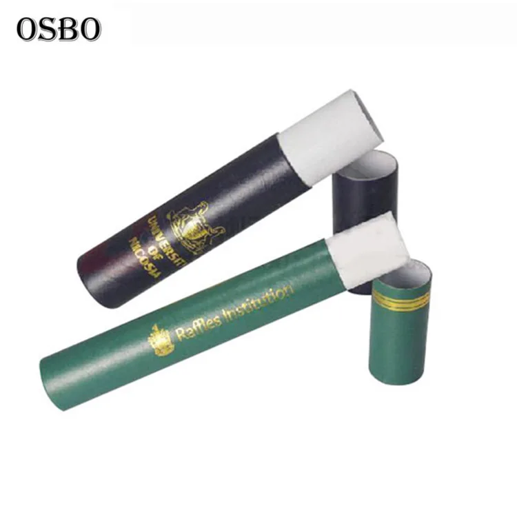 
Gold Stamping Cheap University Paper Diploma Cardboard Paper Certificate Holder Tube 