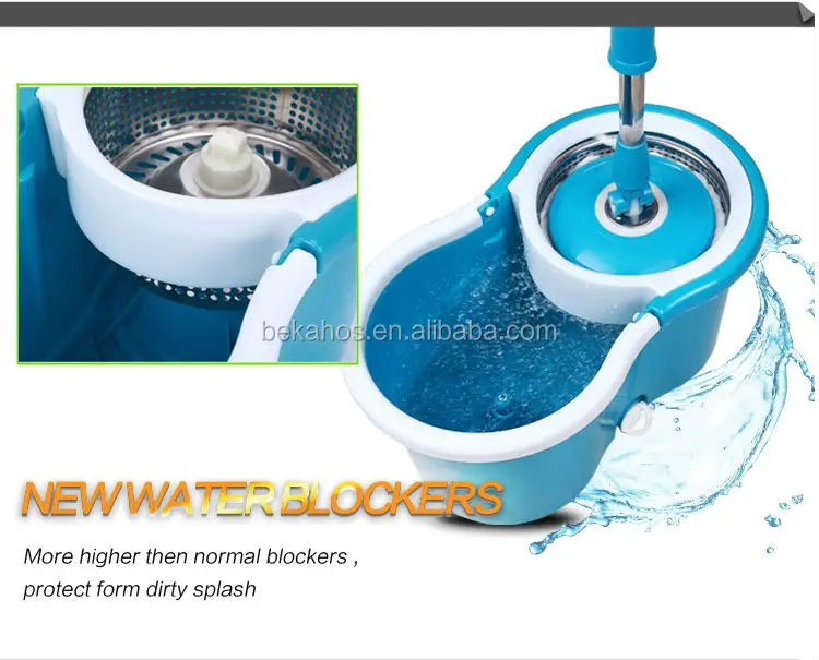 Spin mop Mini bucket blue (5)