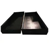 OEM sheet metal CNC precision programming forming making metal enclosures tablets stand black textured coating with full quality