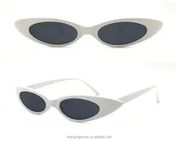 

Newest Retro Shade Beach Vintage Sun glasses Popular Small Oval Sunglasses 2019