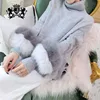 /product-detail/fashionable-new-slim-fox-fur-trim-cuff-plus-size-real-wool-women-sweaters-soft-knit-cashmere-pullover-sweater-60814071288.html