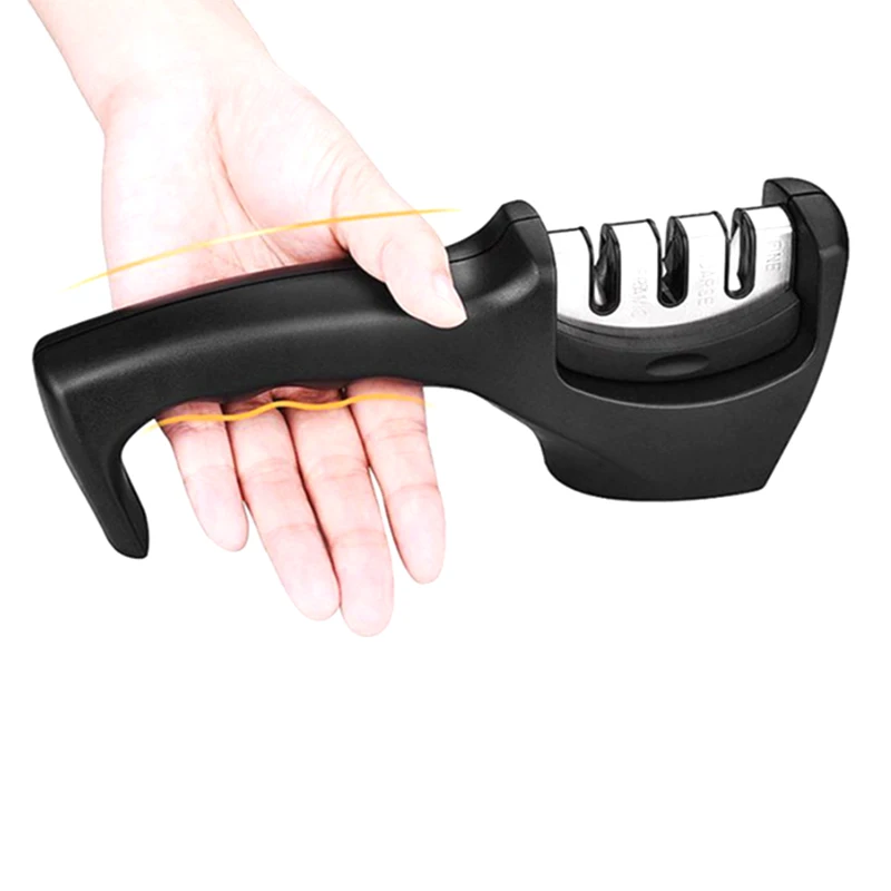 

2019 hot professional knife sharpener manual 3 stage fast, Many colors