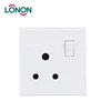 Good quality 15a round pin switched electrical socket outlet