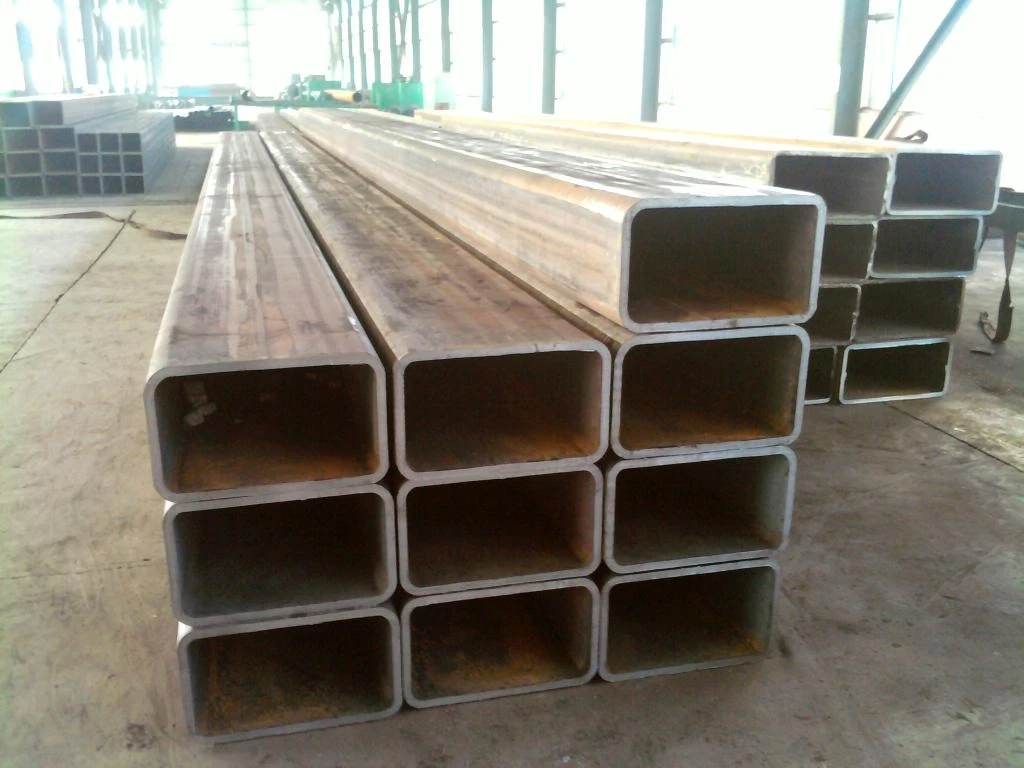 Gold Supplier Building Material Mill Black Steel Square Tube Carbon ...