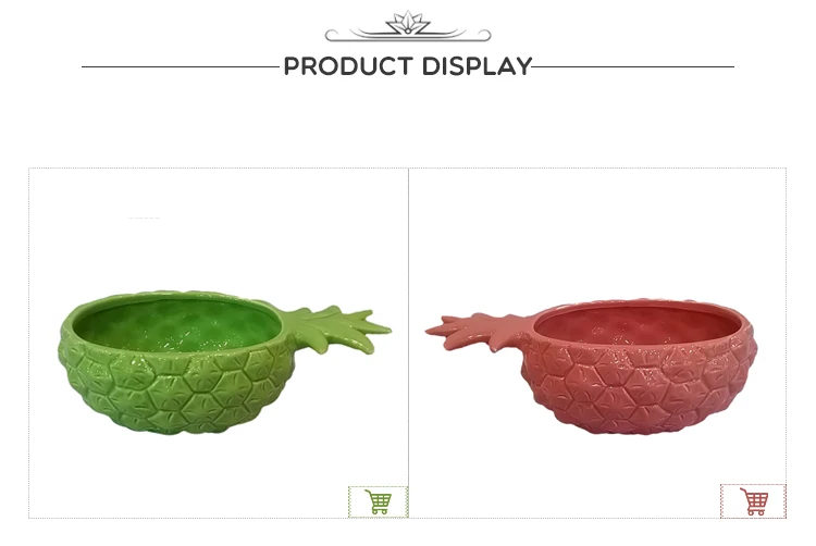 Unique Decorative Shaped Ceramic Pineapple Bowls Buy Decorative