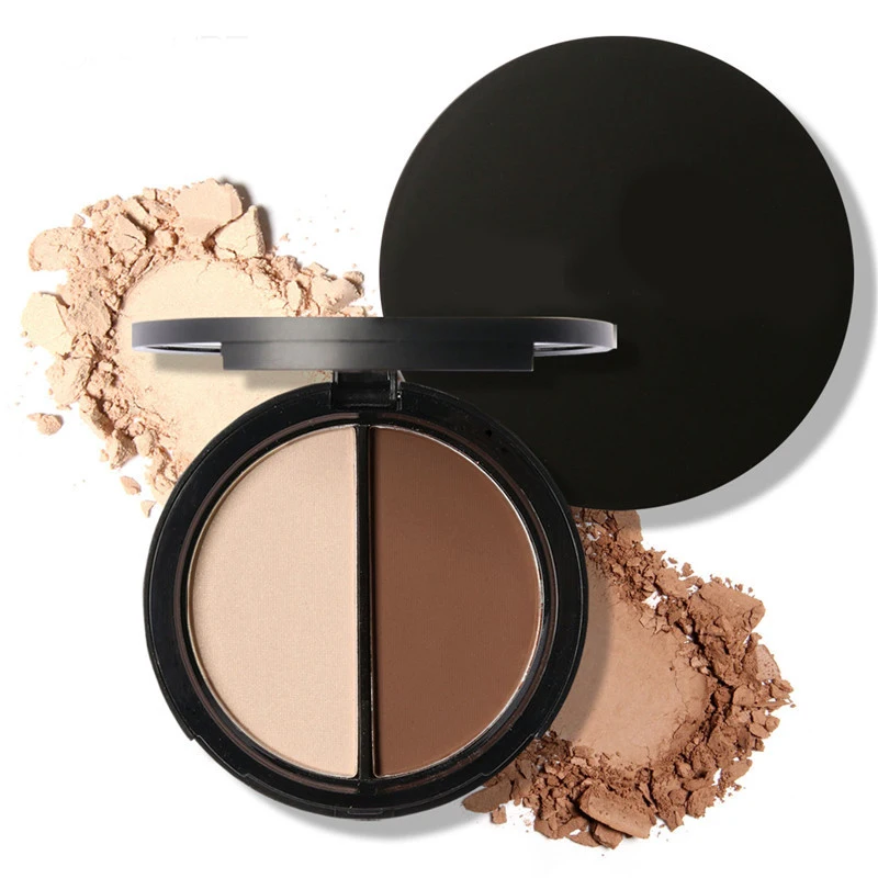 
Hot selling Contour Highlight Private Label Bronzer Highlighter Powder Palette 