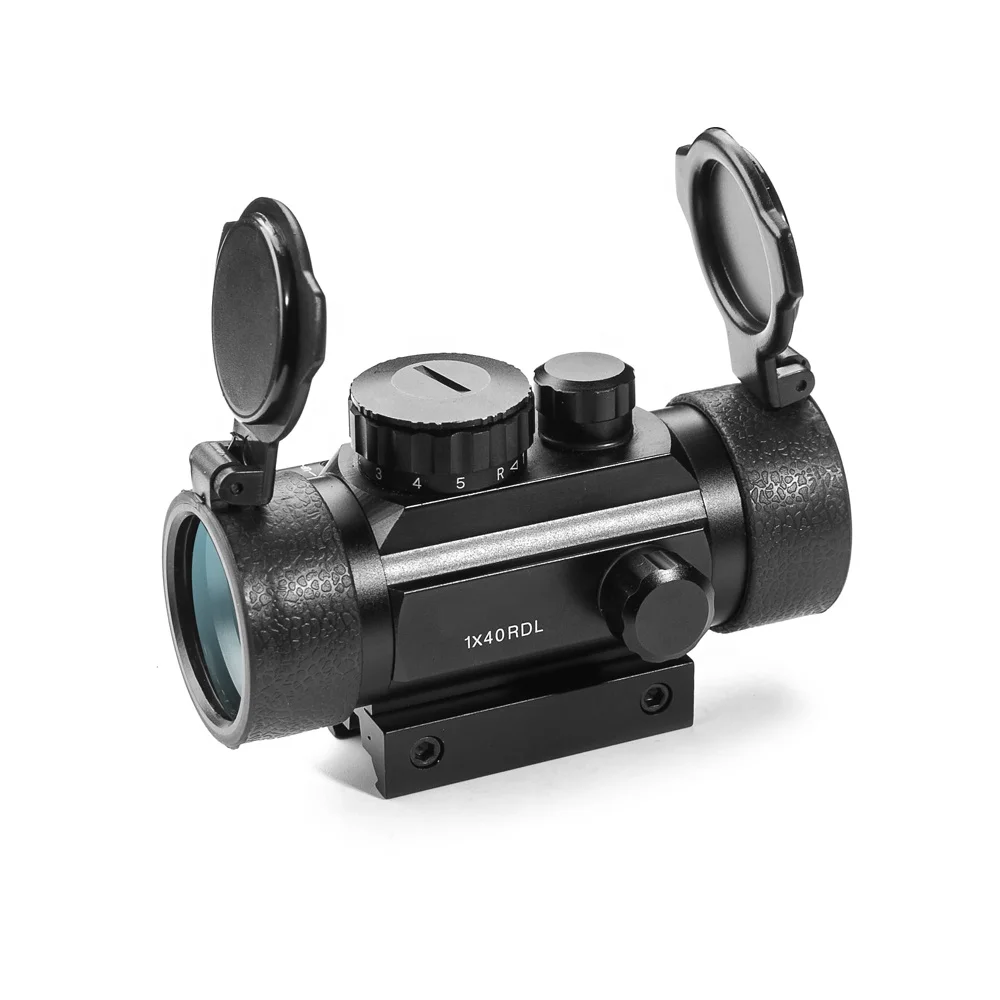 

LUGER 1x40RDL outdoor hunting high quality cheap tactical red dot sight, Black