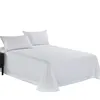 Wholesale 50% polyester 50% cotton plain dyed pillow pillowcase bedsheet for hotel