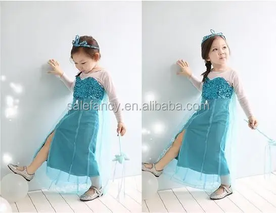 elsa frozen costume frozen elsa dress elsa Alibaba