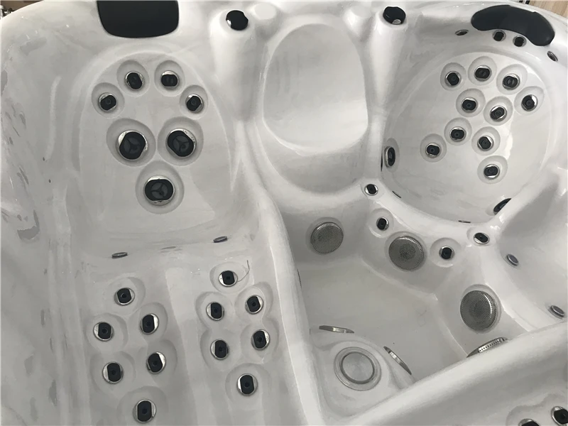 Chinese Air Jet Massage Outdoor Swim Pool Six People Free Standing Spa Bathtub Villa Whirlpool