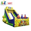 Dry clown slide inflatable play center