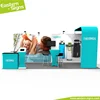 Unique design tension fabric fair machine washed lightweight high quality expo trade show booth