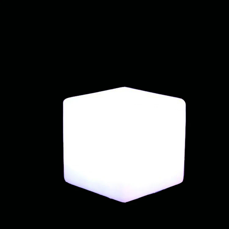 
Home Goods Garden Line Patio Furniture Seating 3d Led Cube With Rgb Light 