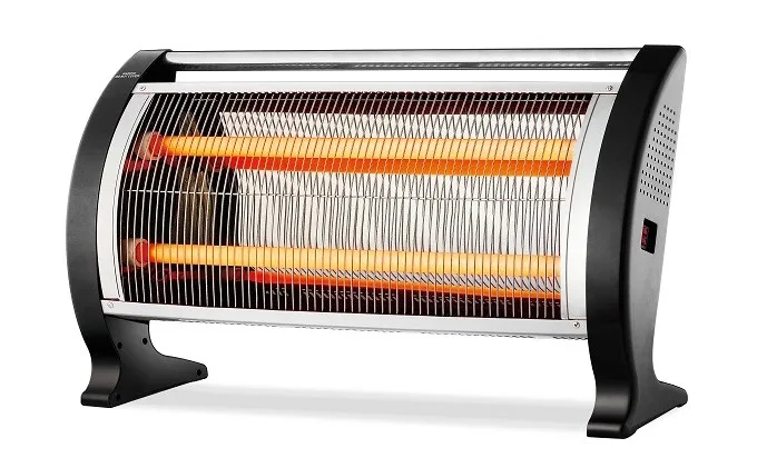 Calefacción calentador radiador por infrarrojos de vidrio 