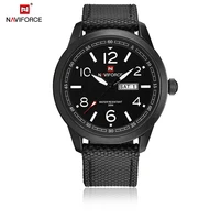 

Clock NAVIFORCE 9101 Men's watches hombre sport calender Masculino watch Nylon sports men watch strap wristwatch gift watch