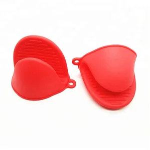 FDA Approved Food Grade Wholesale Heat Resistant Kitchen Silicone Oven Mitts