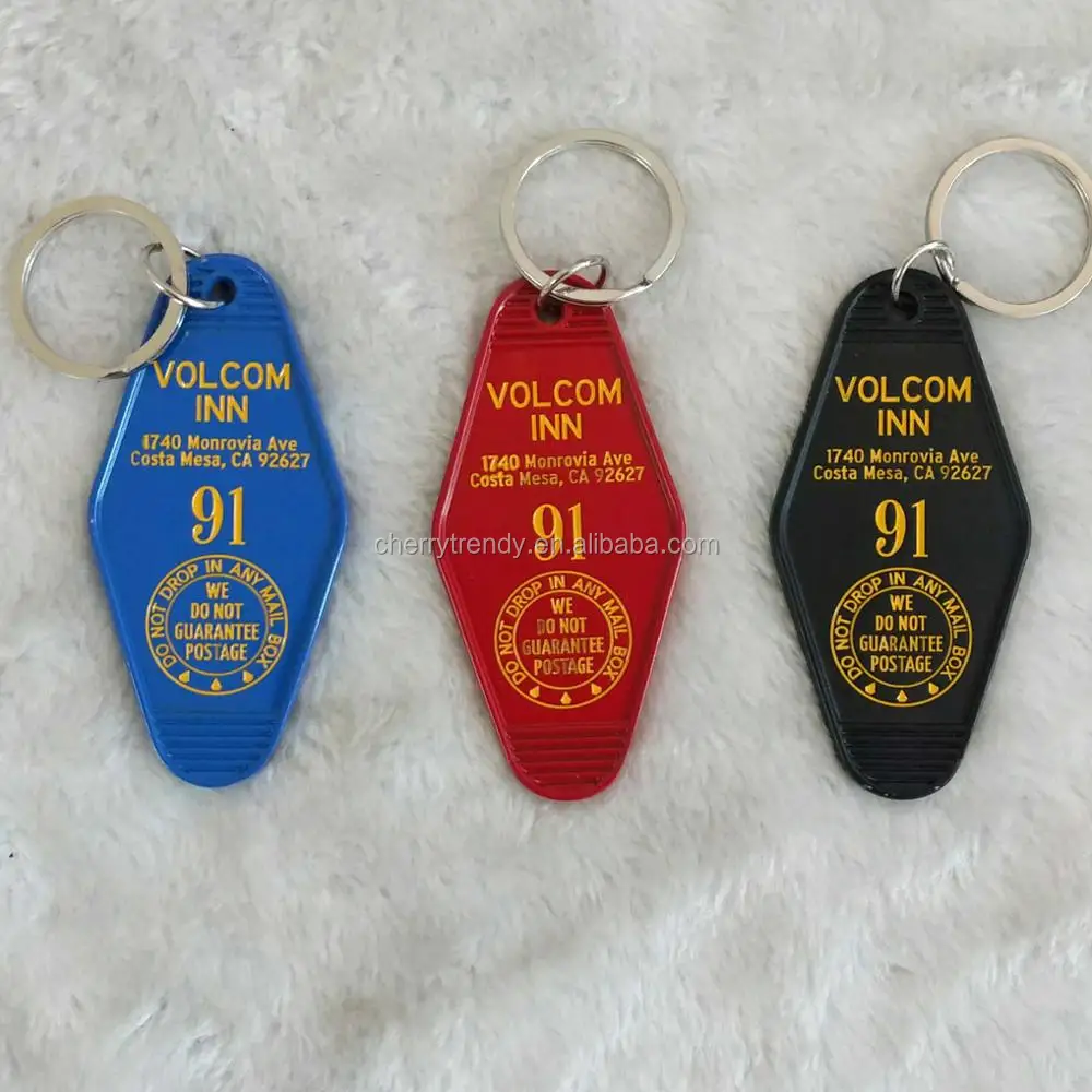 Hotel Motel Key Tags Keychains Buy Plastic Hotel Motel Key Tags