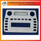CNC machining plastic and metal rapid prototyping car audio