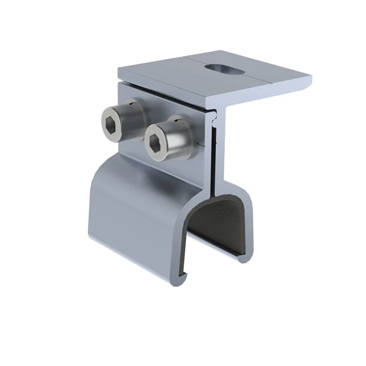 Clip Lock Clamp Aluminum Solar Mounting Clamps For Standing Seam Roofs