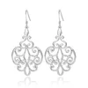 Just Launched new designs Highly Polished Sterling Silver Filigree Dangle Drop Earrings 925 sterling silver earring