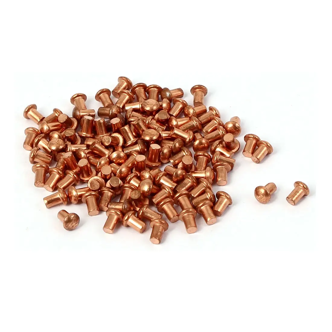 9 copper rivets