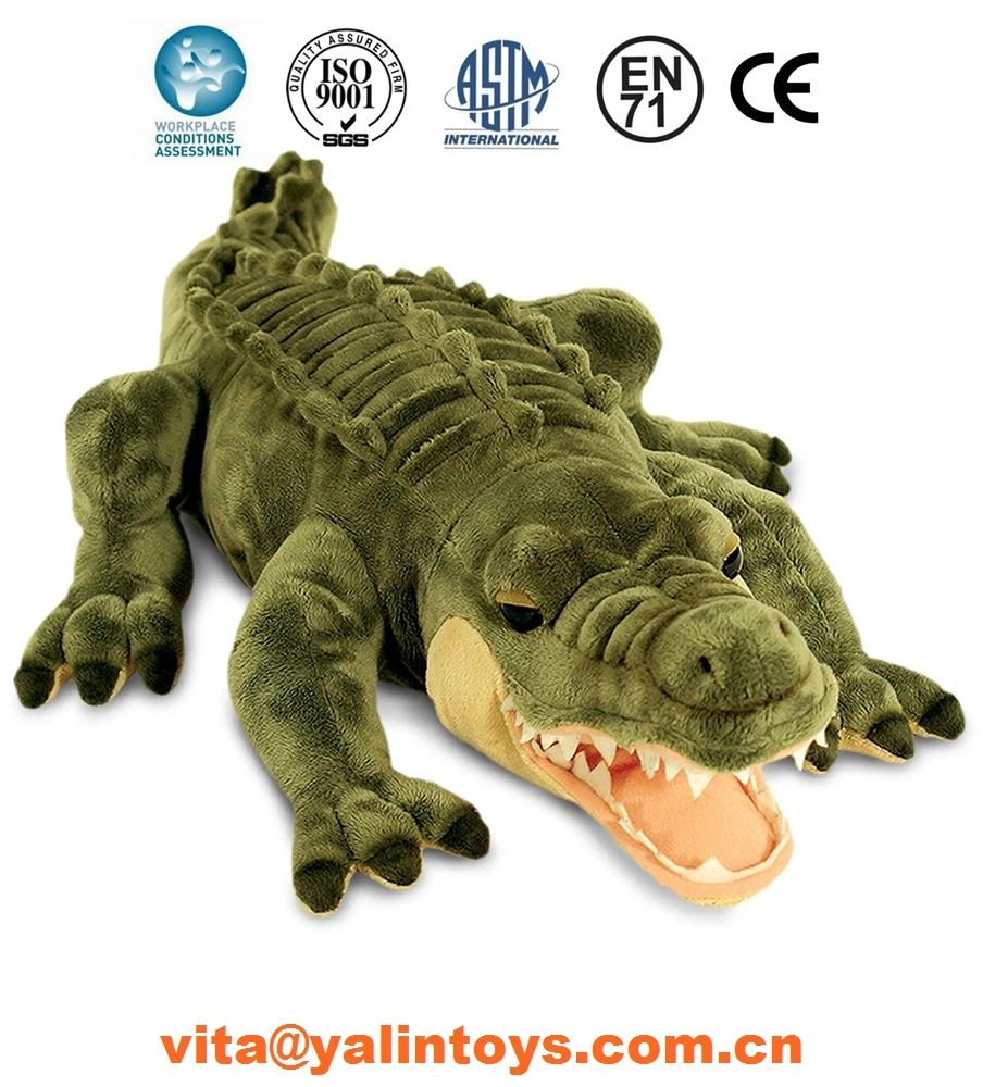 stuffed crocodile