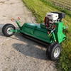 13hp BS engine quad flail mower/120cm work width atv mulcher/mini tractor grass cut mower w hood/15hp utv mower w rear flap CE