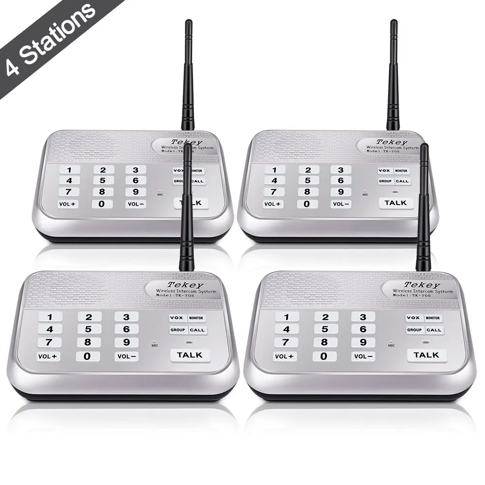 Outdoor Intercom Wireless Find Get Quotations Wireless Intercom System Tekeytbox 1800 Feet Long Range 10 Channel Digital Fm
