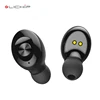 LICHIP dual triple double 3 driver cheap drive disposable earphone earbubs headphone unit tangle hand free sample