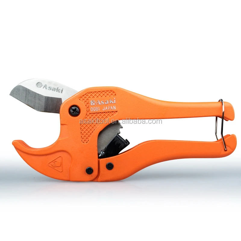 Asaki Large Diameter 42MM Plastic Pipe Cutter PVC hand tool, View Pipe