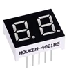 red common anode 0.4 inch dual digit 7 segment led display