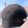 half circle corrugated steel plate section, engineering material semicircle steel culvert arch