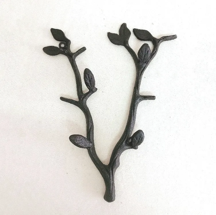 Rustic Cast Iron Metal Tree Branches Wall Hooks Buy Iron Metal,Tree