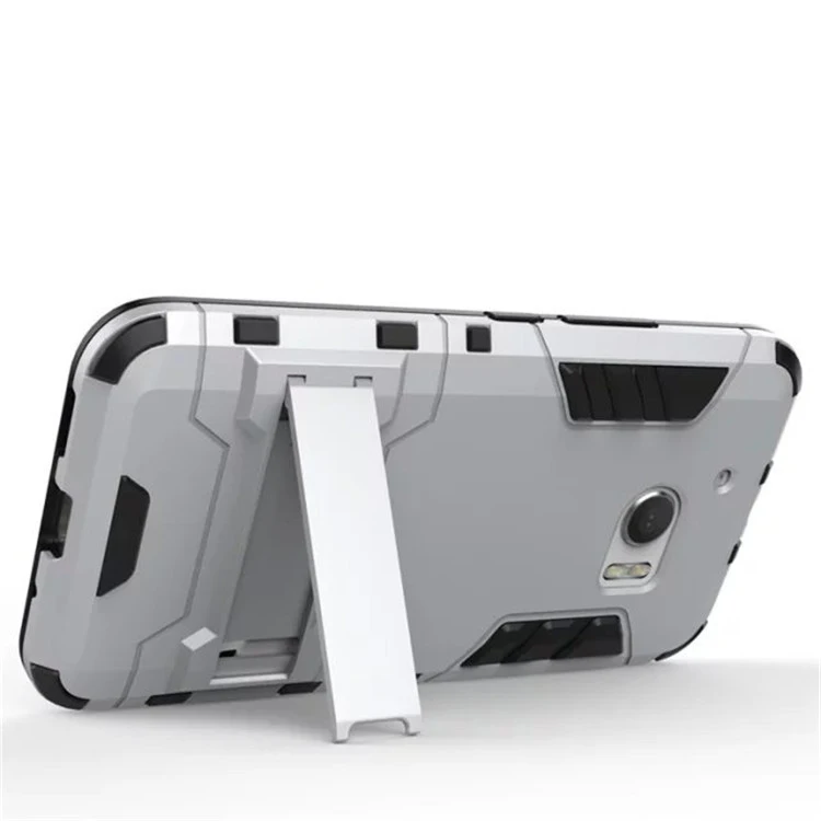 

High Quality Armor Shockproof 2 in 1 TPU PC Design Mobile Phone Back Cover Case for HTC M10