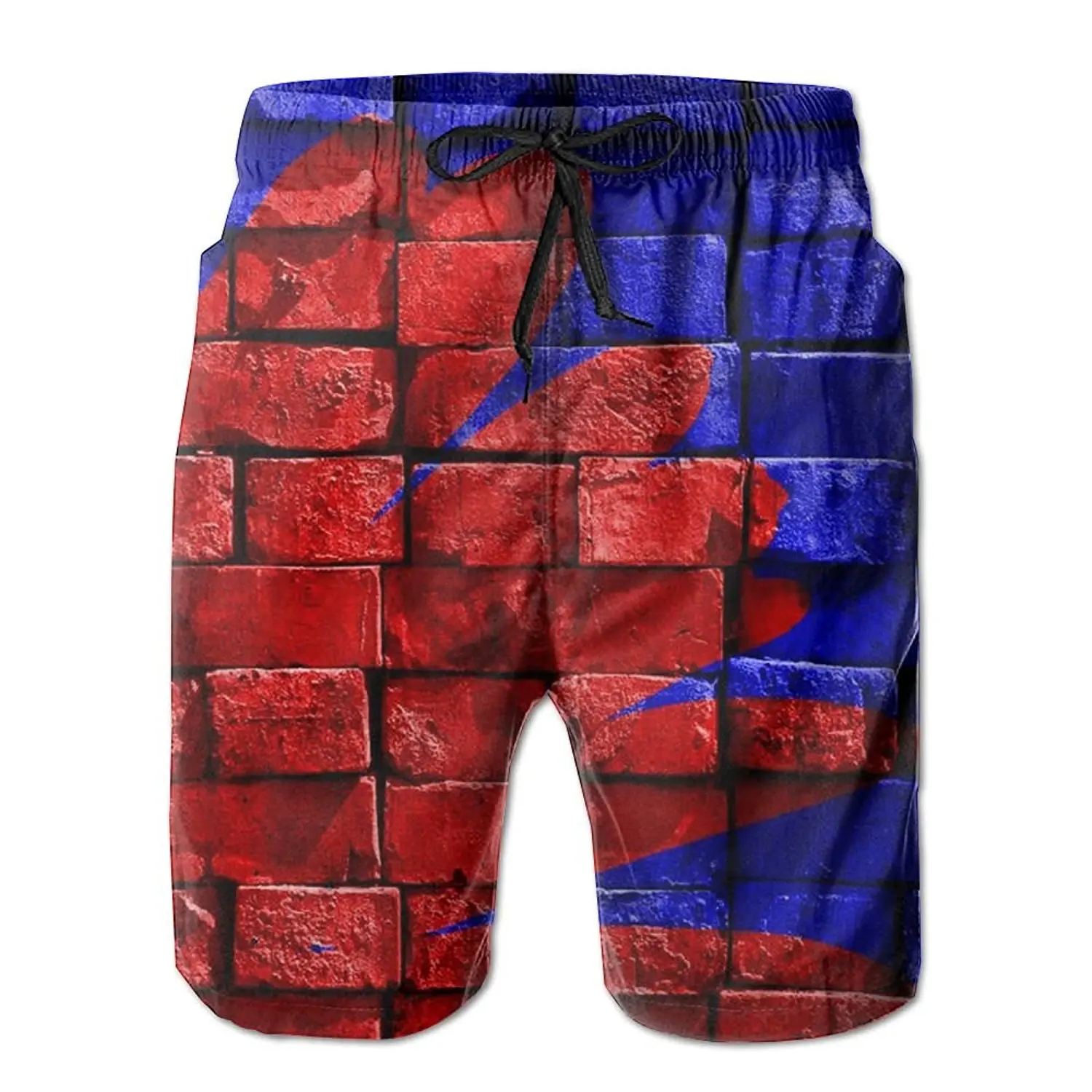 ZrGo Mens Insect Colorful Quick-Dry Summer Beach Surfing Board Shorts Swim Trunks Cargo Shorts