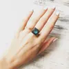 Moonstone or Labradorite Brass Tribal Boho Indian Gold Tribal Belly Dance Rajasthani Ring.