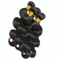 

Brazilian virgin cuticle aligned Hair Weave Bundles Double Weft Body Wave Human Hair Bundles Natural Color Remy Hair