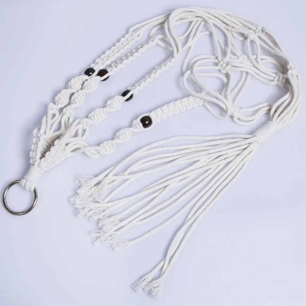 

Handmade home garden plant hanger macrame