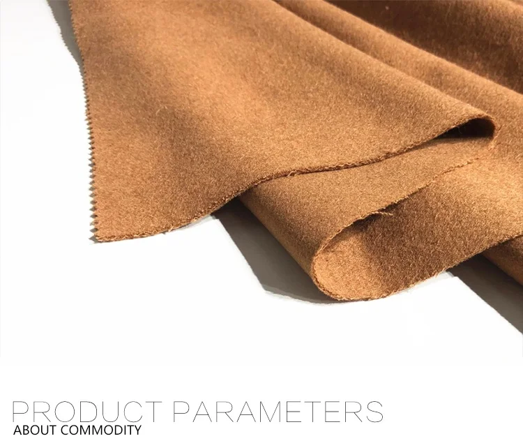 Stock Textile 50 Wool 50 Polyester Melton Wool Fabric In Winter Buy