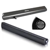 OEM portable usb mini sound bar soundbar multimedia desktop laptop speaker with headphone mic jack for CE FCC ROHS